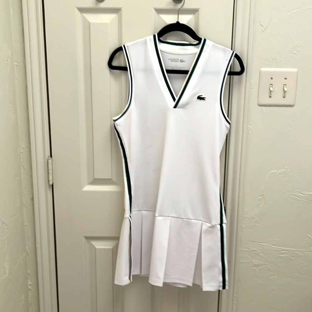 LACOSTE pique tennis dress